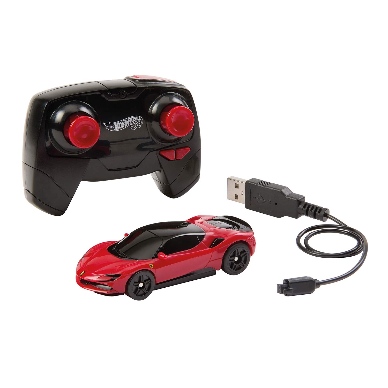 Hot Wheels Rc Ferrari Sf90 Stradale Asseto Fiorano Telecomandado 1:64 Mattel Jgd09 ( Imagem 2 de 3 ) - Preview