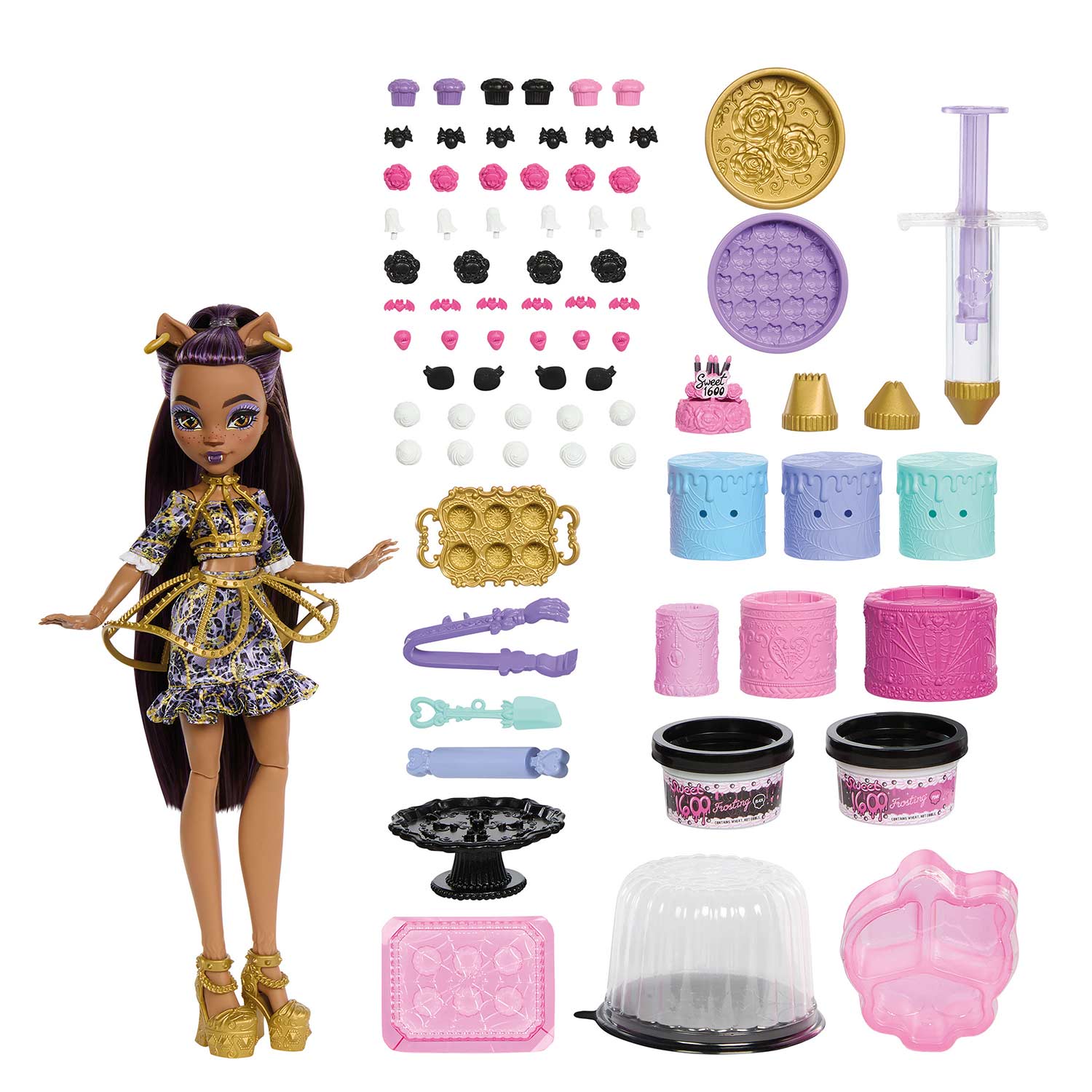 Monster High Aniversario Assustadoramente Doce Da Clawdeen Wolf Mattel Jbg78 ( Imagem 3 de 4 ) - Preview