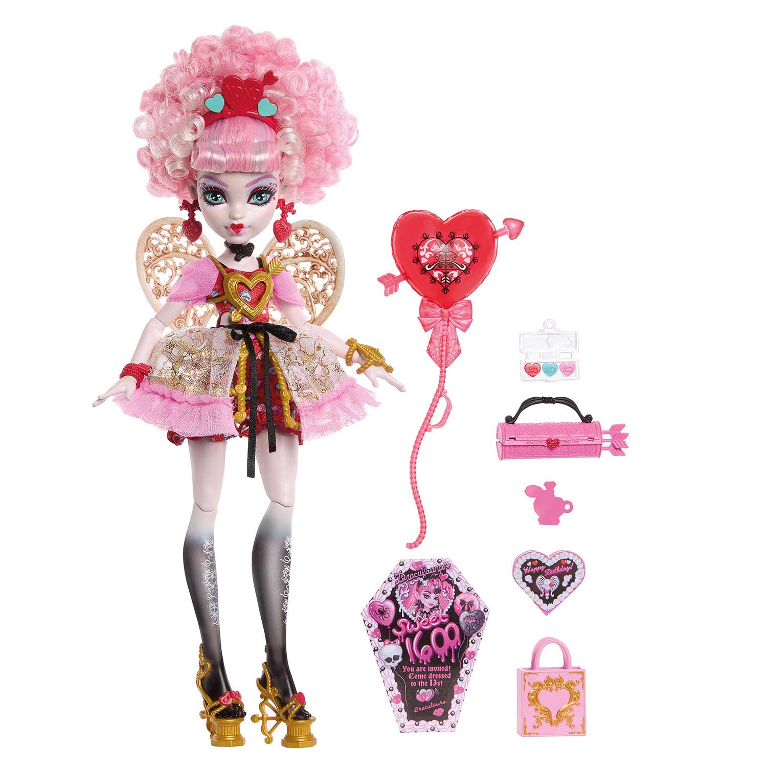 Monster High Aniversario Assustadoramente Doce Da Cupid Asteria Mattel Jbg77 ( Imagem 2 de 4 ) - Preview