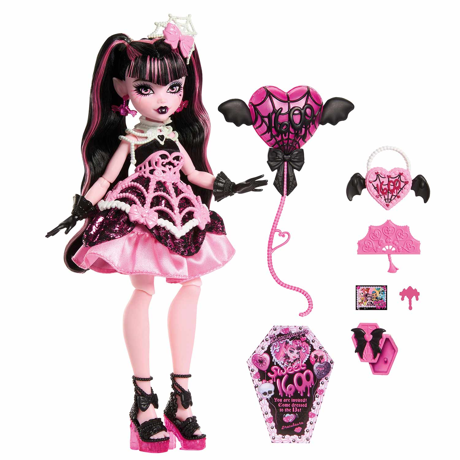 Monster High Aniversario Assustadoramente Doce Da Draculaura Mattel Jbg74 ( Imagem 2 de 4 ) - Preview