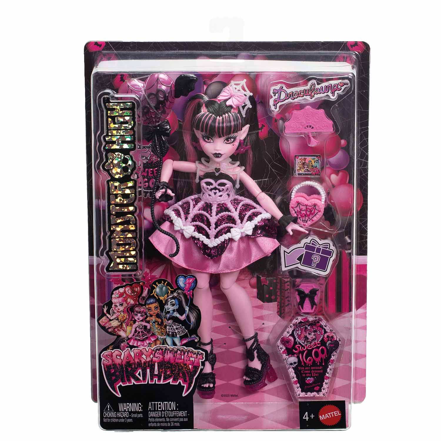 Monster High Aniversario Assustadoramente Doce Da Draculaura Mattel Jbg74 ( Imagem 4 de 4 ) - Preview