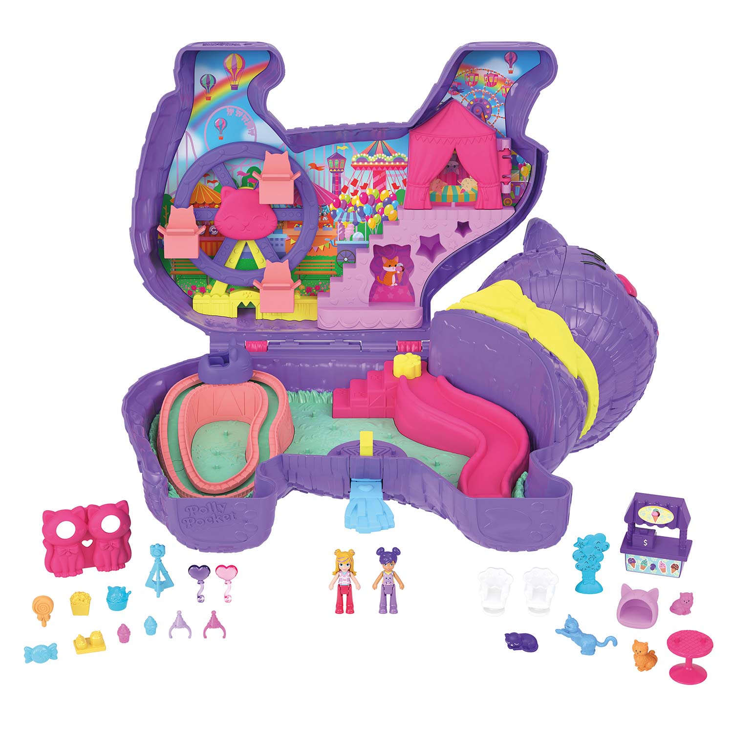 Polly Pocket Gatinho Festivo Mattel Jft90 ( Imagem 2 de 4 ) - Preview