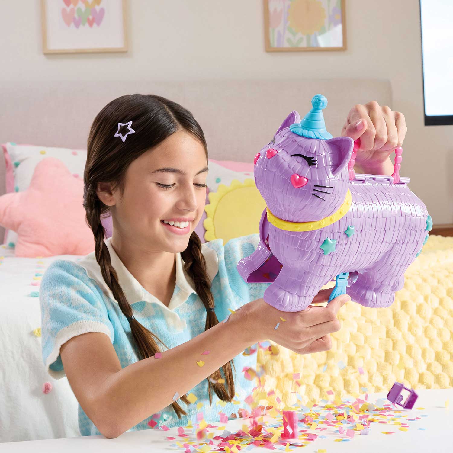 Polly Pocket Gatinho Festivo Mattel Jft90 ( Imagem 4 de 4 ) - Preview
