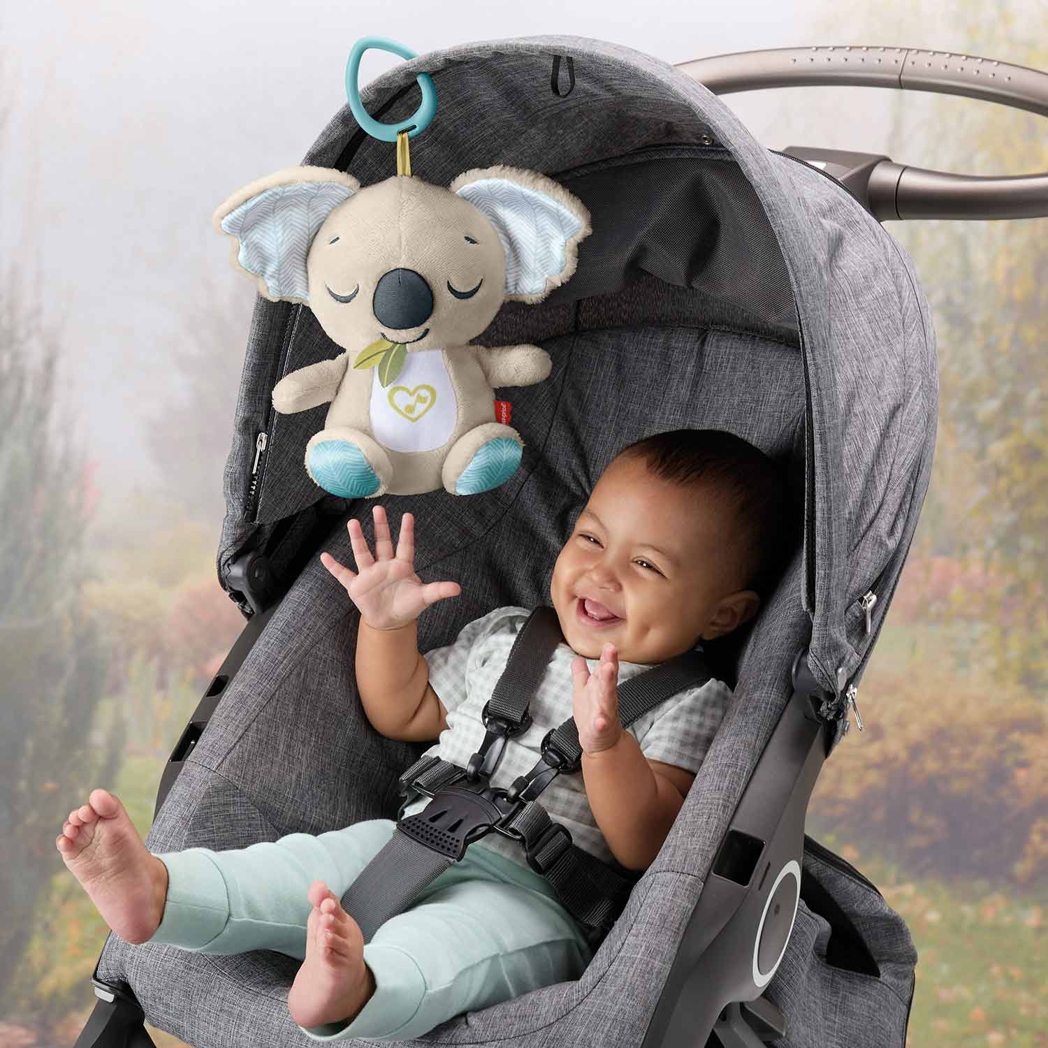 Peluche Coala On-The Go Fisher-Price Mattel Jbd65 ( Imagem 3 de 4 ) - Preview