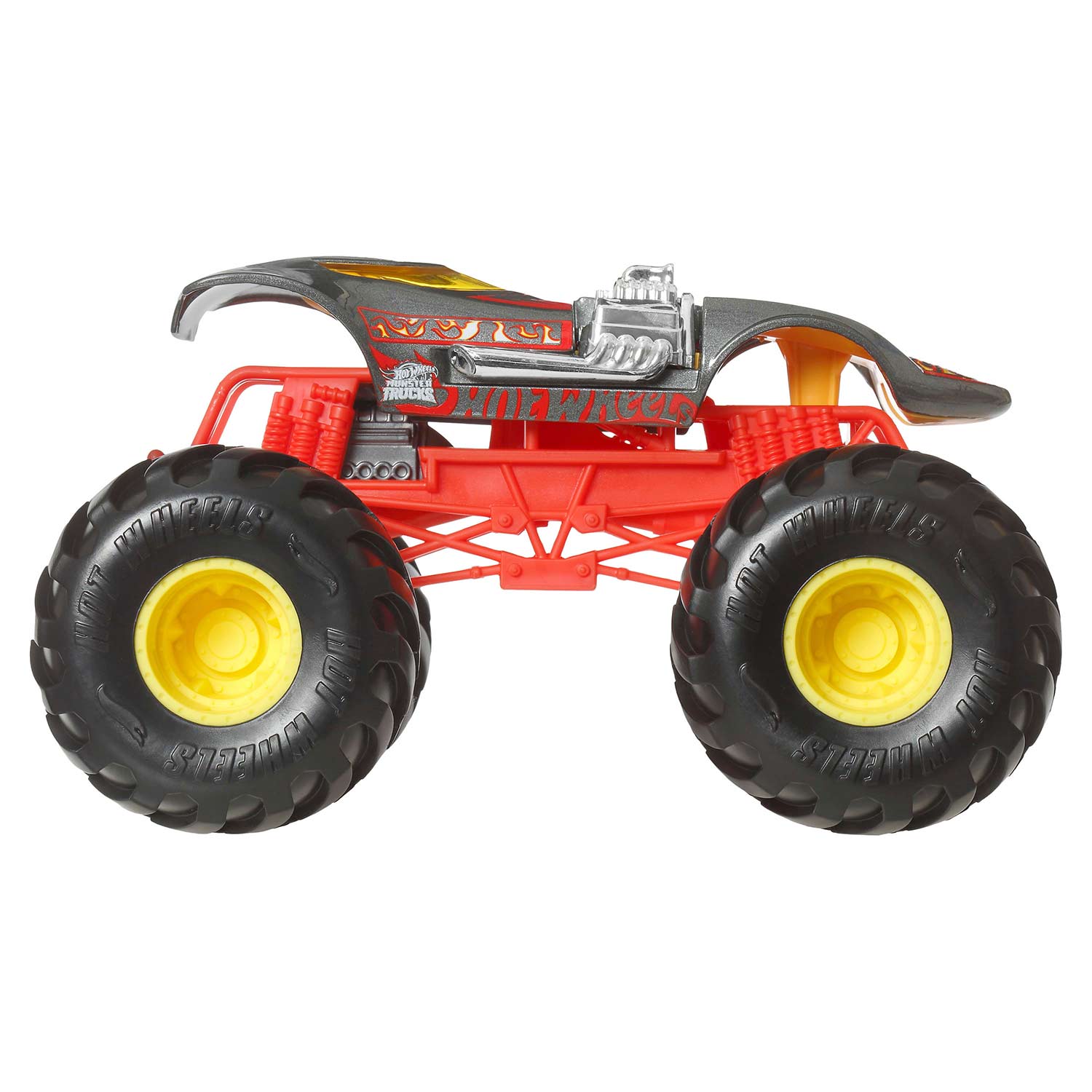 Hot Wheels Monster Trucks Metalizado Twin Mill Mattel Fyj83/Jdr14 ( Imagem 4 de 4 ) - Preview