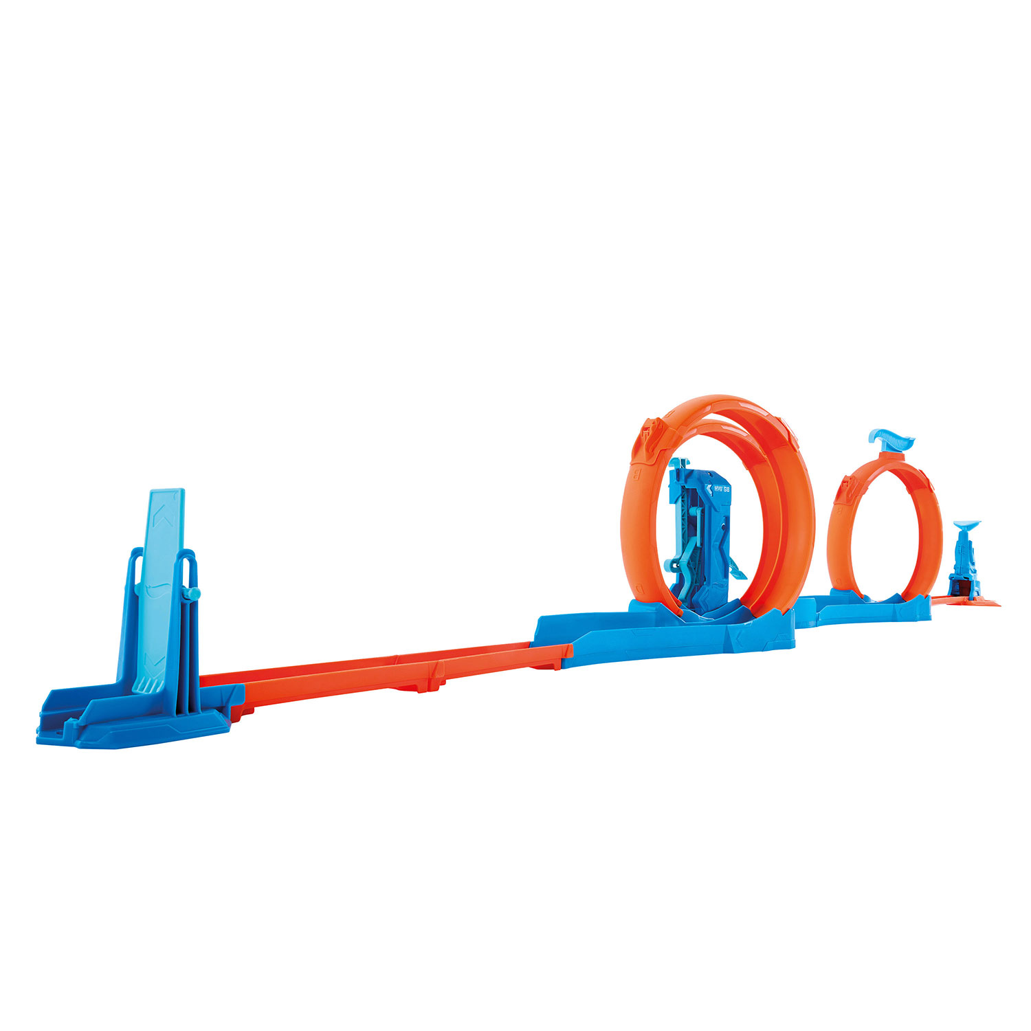 Hot Wheels Track Creator Pista Triplo Loop Mattel Jdw39 ( Imagem 3 de 4 ) - Preview