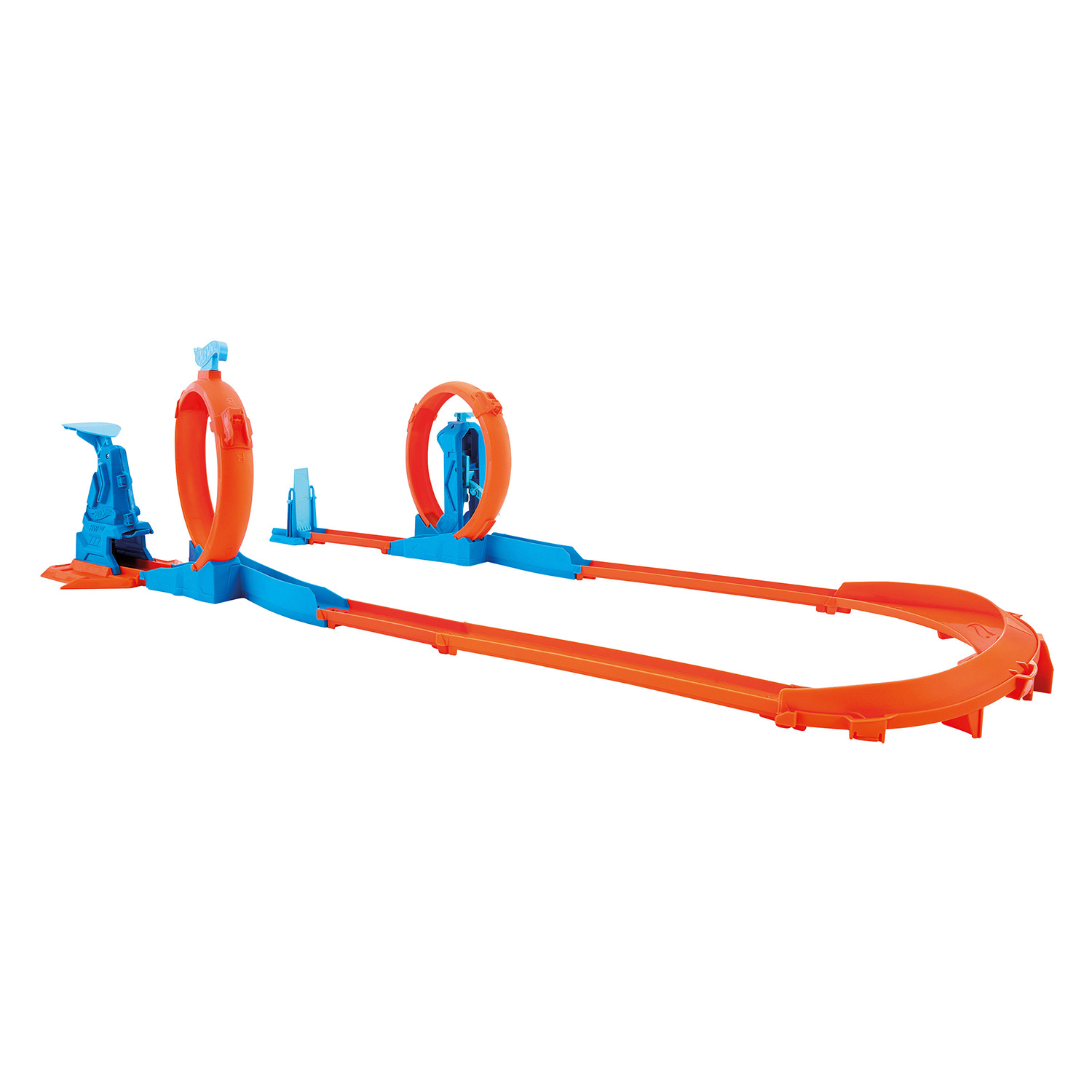 Hot Wheels Track Creator Pista Triplo Loop Mattel Jdw39 ( Imagem 4 de 4 ) - Preview