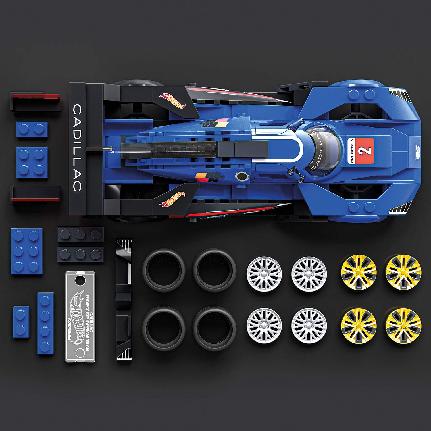 Hot Wheels Speed Series Brick Shop Cadillac Project Gtp Hypercar 236 Pecas Mattel Jfr89 ( Imagem 4 de 4 ) - Preview