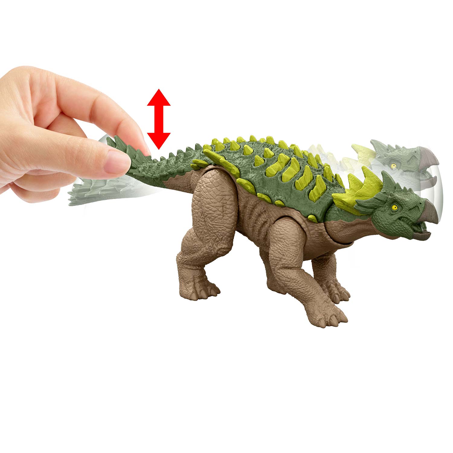 Jurassic World Ataque Feroz Yuxisaurus 18Cm Mattel Jcl62/Jgb77 ( Imagem 4 de 4 ) - Preview