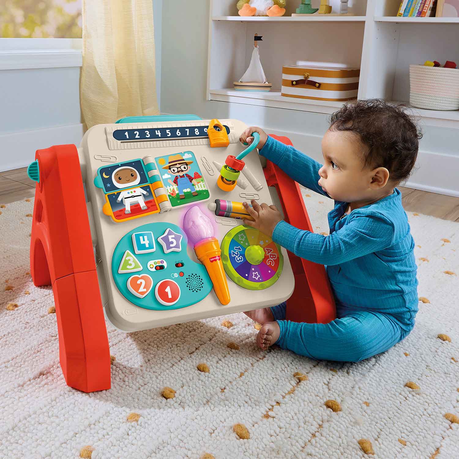 Mesa De Atividades 4 Em 1 Aprender E Brincar Fisher-Price Mattel Jgw89 ( Imagem 3 de 4 ) - Preview