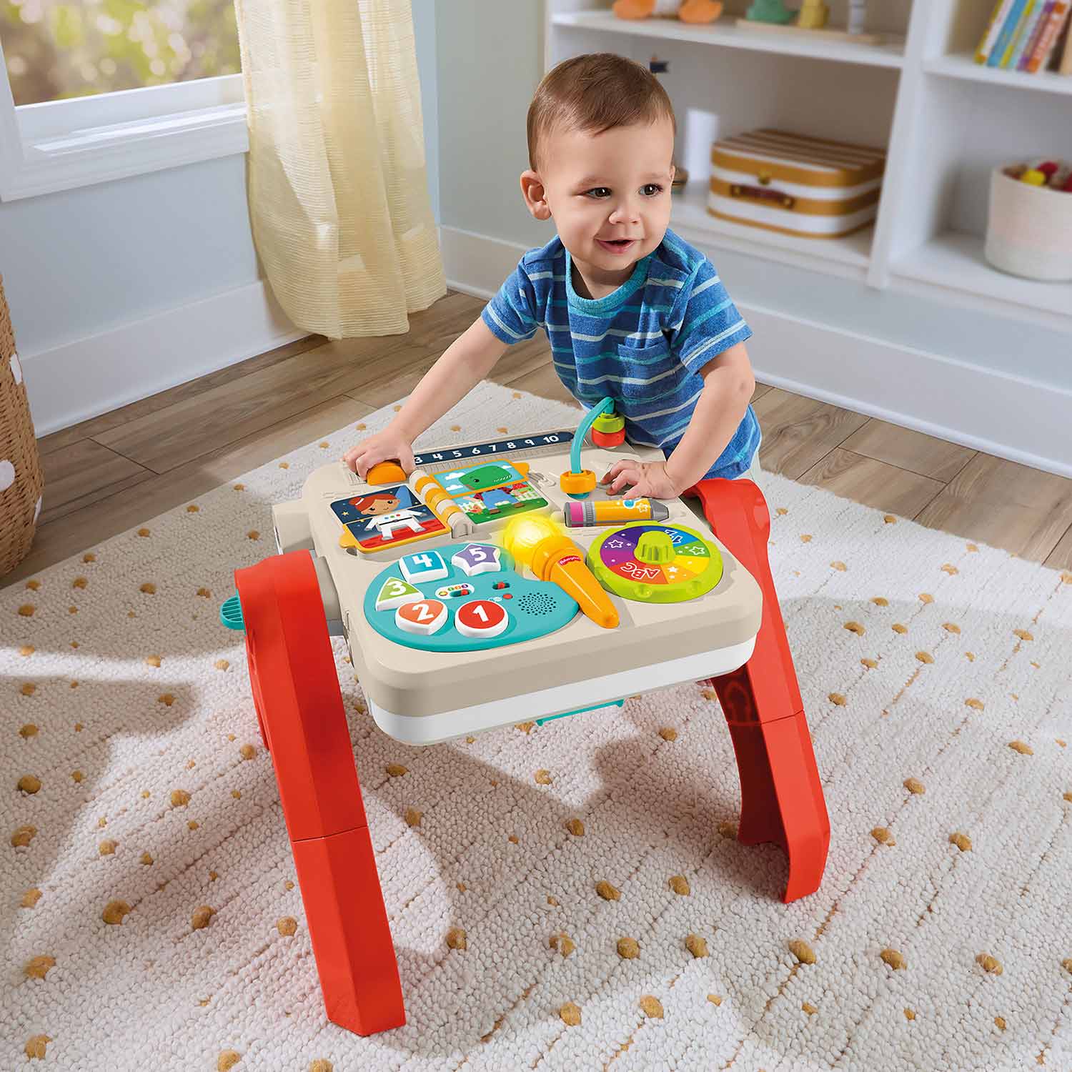 Mesa De Atividades 4 Em 1 Aprender E Brincar Fisher-Price Mattel Jgw89 ( Imagem 4 de 4 ) - Preview