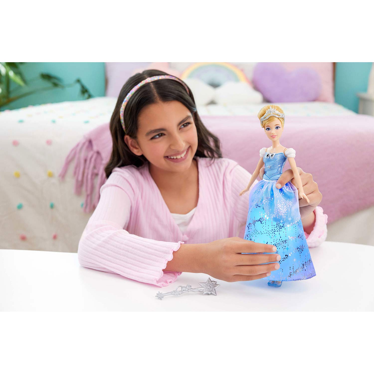 Disney Princess Cinderela Com Vestido De Baile Jbf94 ( Imagem 4 de 4 ) - Preview