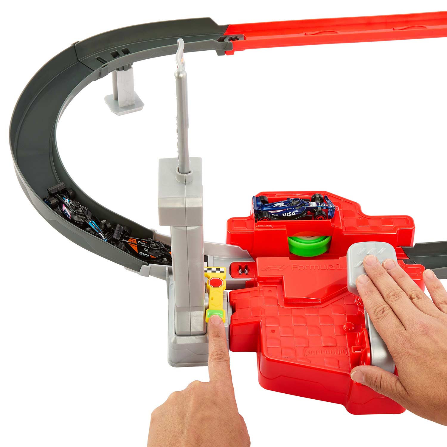 Hot Wheels Racing Formula 1 Circuito Sprint Race Mattel Jdy15 ( Imagem 4 de 4 ) - Preview