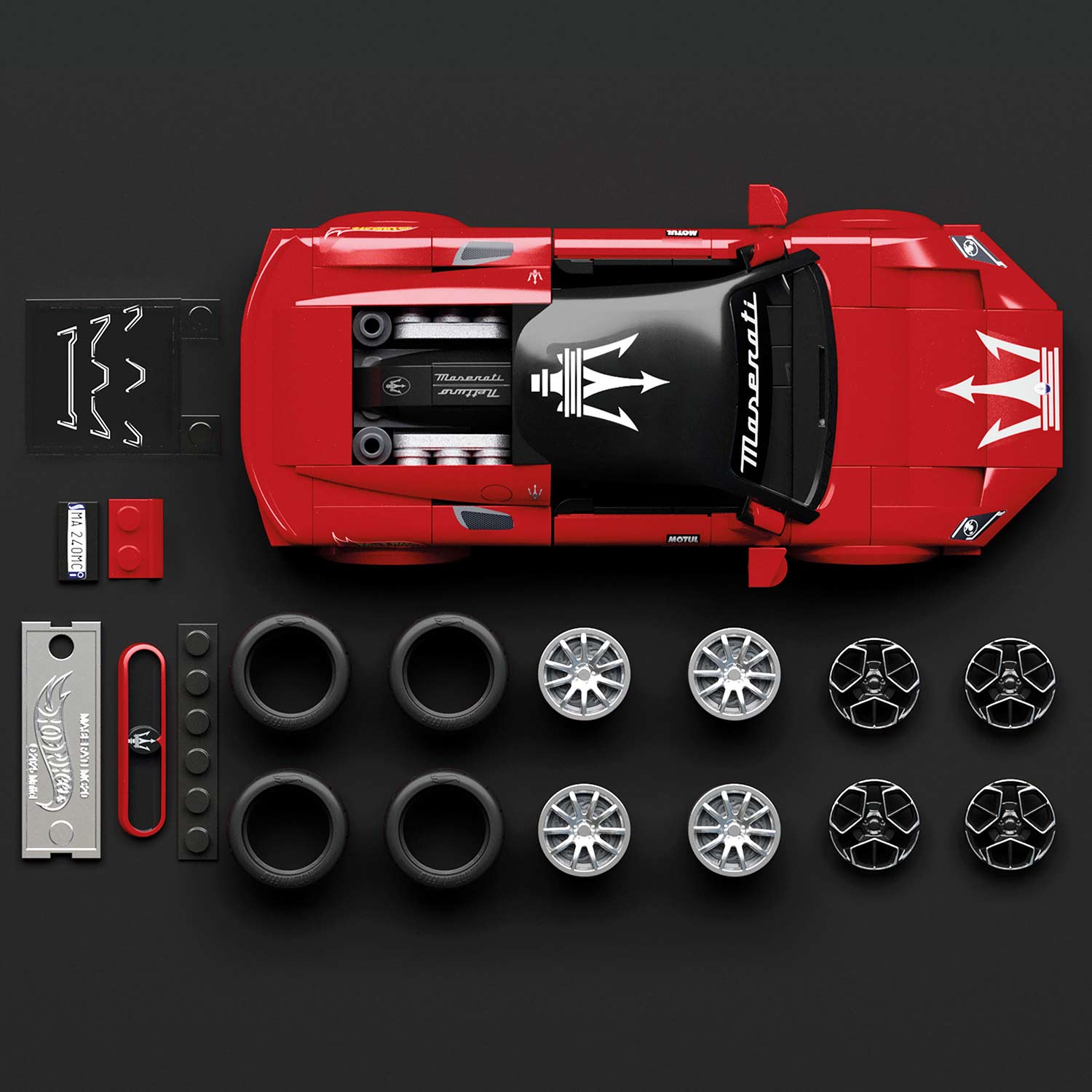 Hot Wheels Speed Series Brick Shop Maserati Mc20 250 Pecas Mattel Jfr90 ( Imagem 4 de 4 ) - Preview