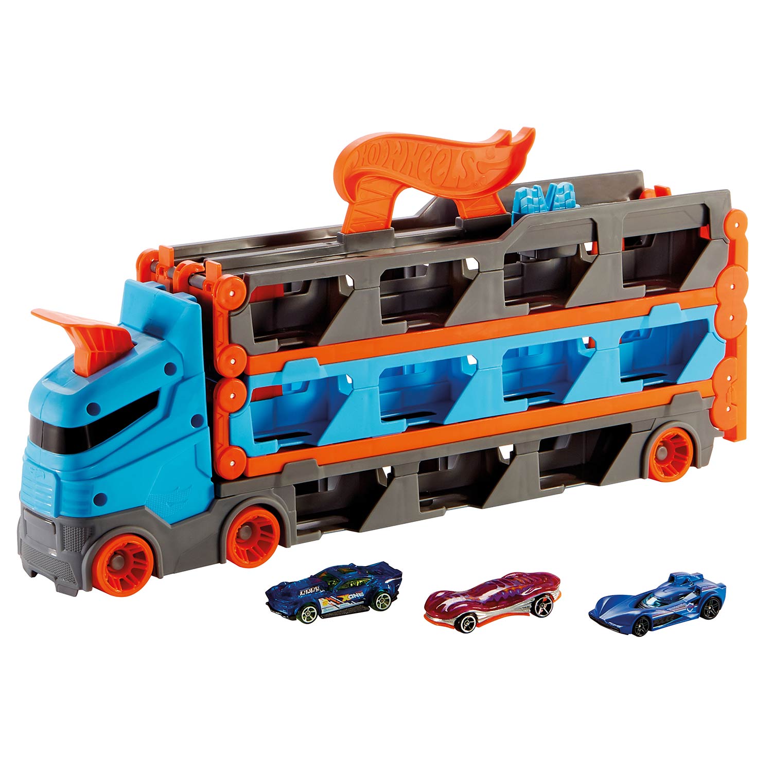Hot Wheels Caminhão do Transporte Conversível ( Imagem 2 de 4 ) - Preview