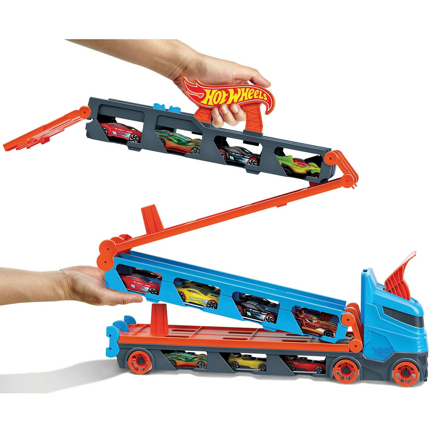 Hot Wheels Caminhão do Transporte Conversível ( Imagem 3 de 4 ) - Preview