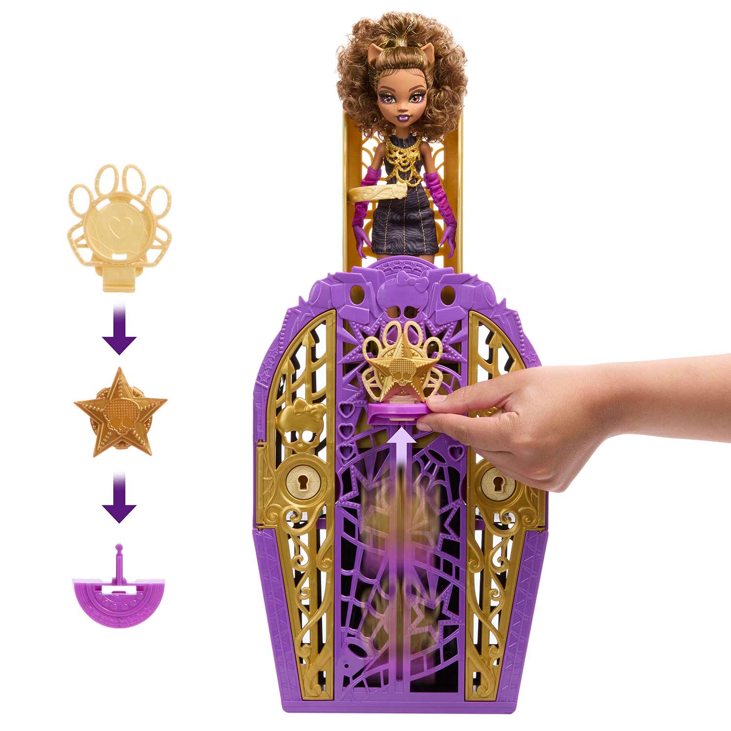 Monster High Skulltimate Secrets Clawdee ( Imagem 4 de 4 ) - Preview