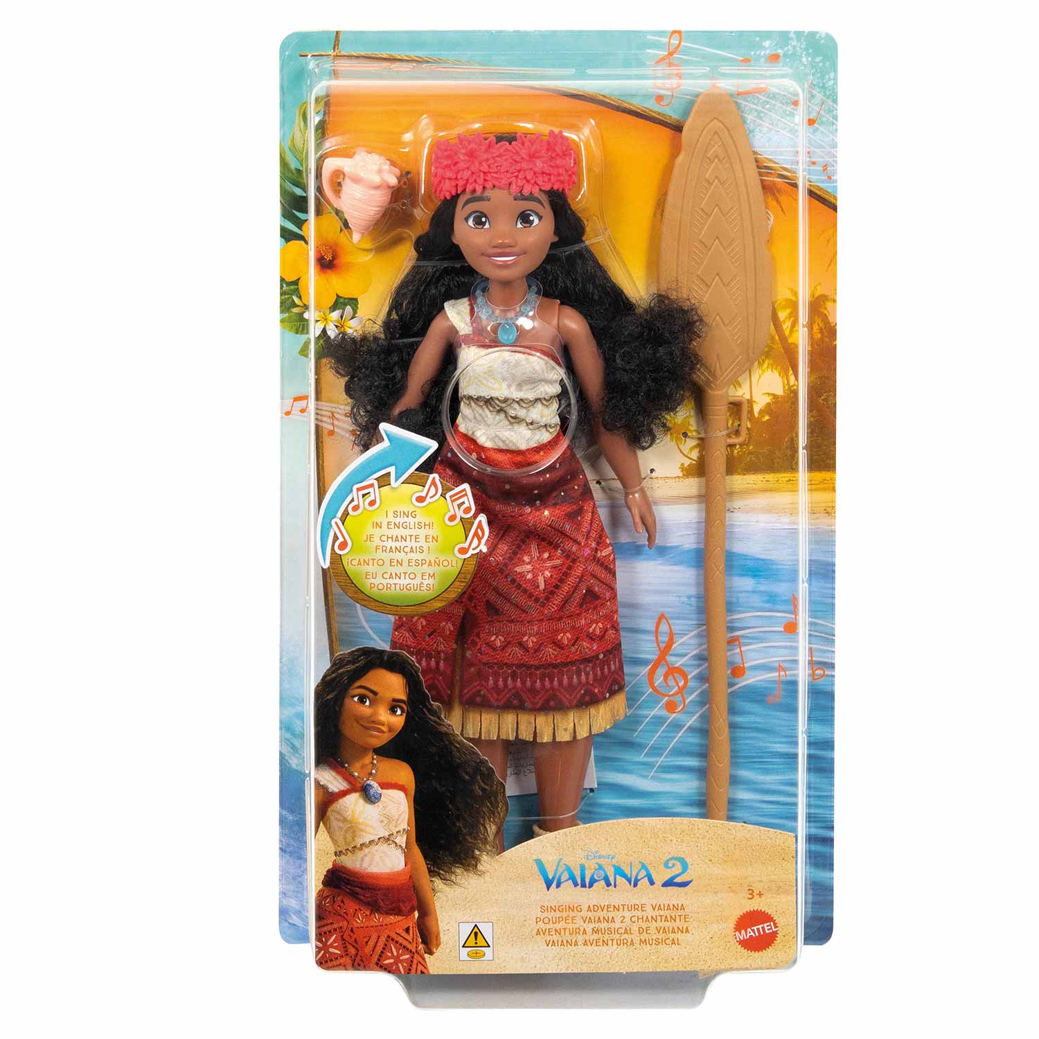 Boneca Musical Vaiana 2 ( Imagem 3 de 3 ) - Preview