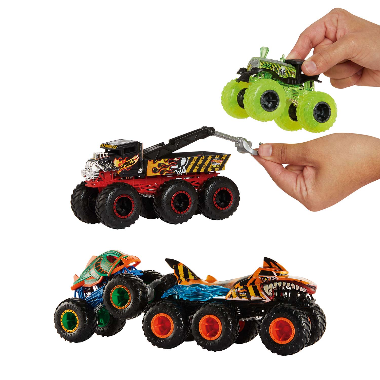 Hot Wheels Monster Trucks Big Rigs Coche ( Imagem 4 de 4 ) - Preview
