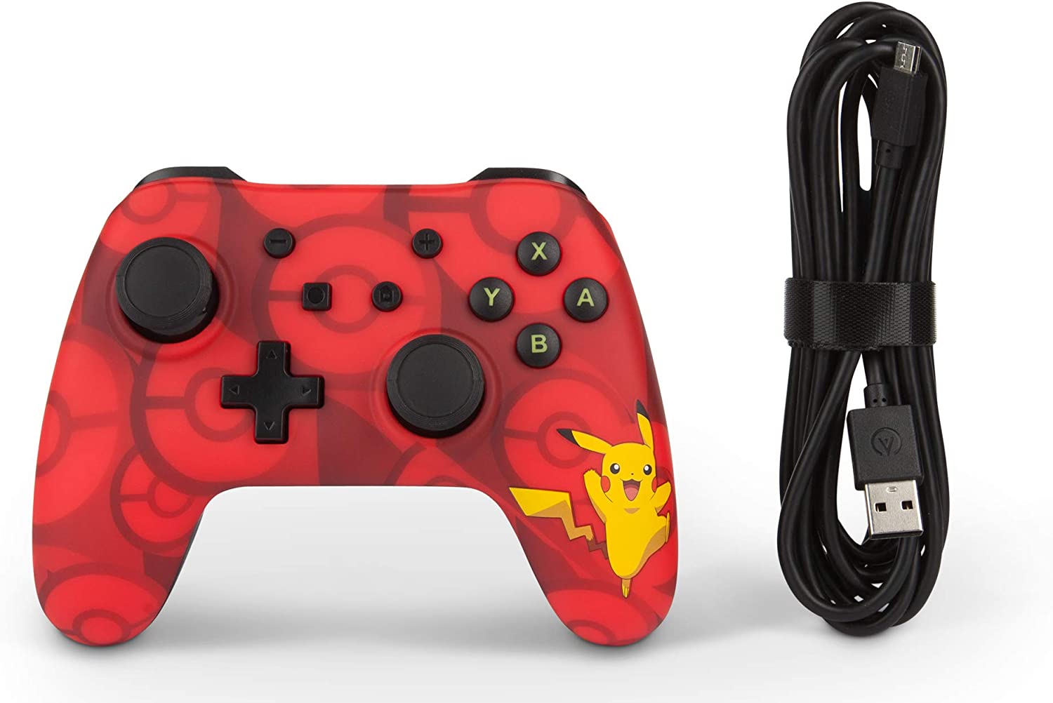 Comando Oficial PowerA com fios Pikachu Nintendo Switch ( Imagem 2 de 4 ) - Preview