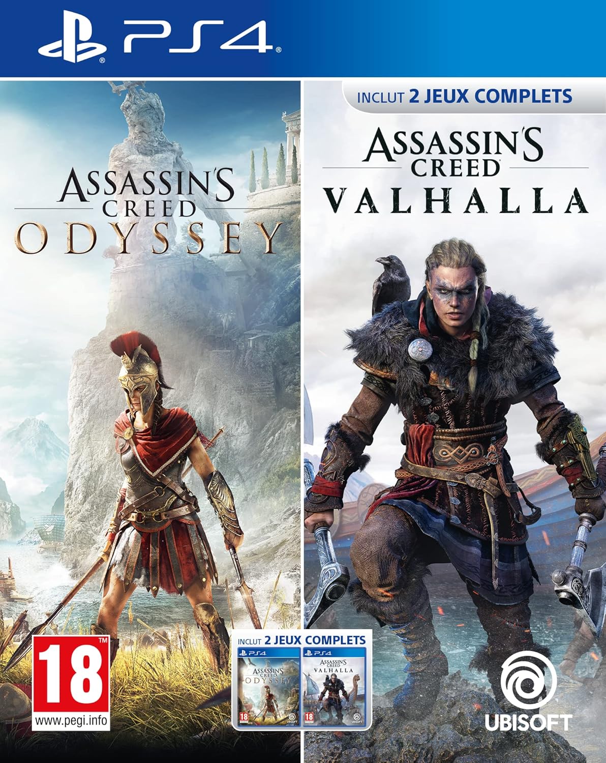 Compilation Assassin's Creed Odyssey + Assassin's Creed Valhalla PS4 ( Imagem 2 de 3 ) - Preview