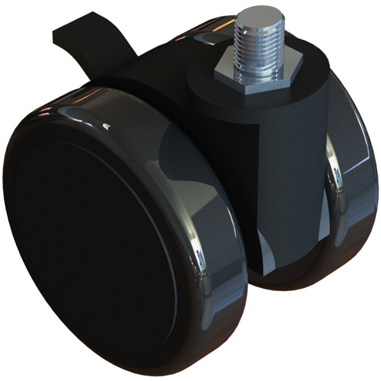 Rodas Next Level Racing Lockable Castor Wheels ( Imagem 2 de 3 ) - Preview
