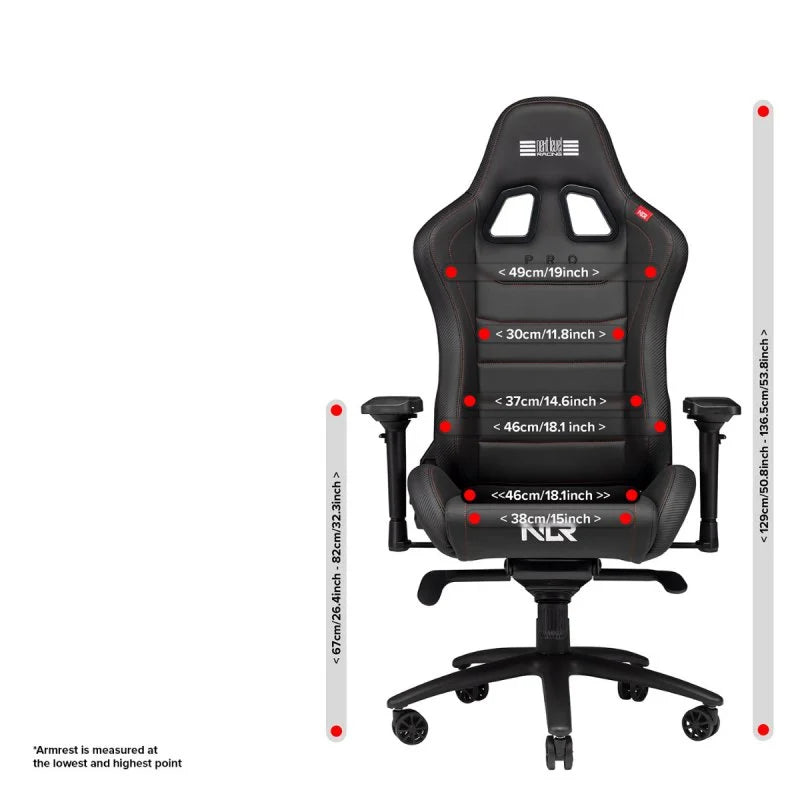 Cadeira Gaming - Next Level Racing Pro Leather Edition ( Imagem 4 de 4 ) - Preview