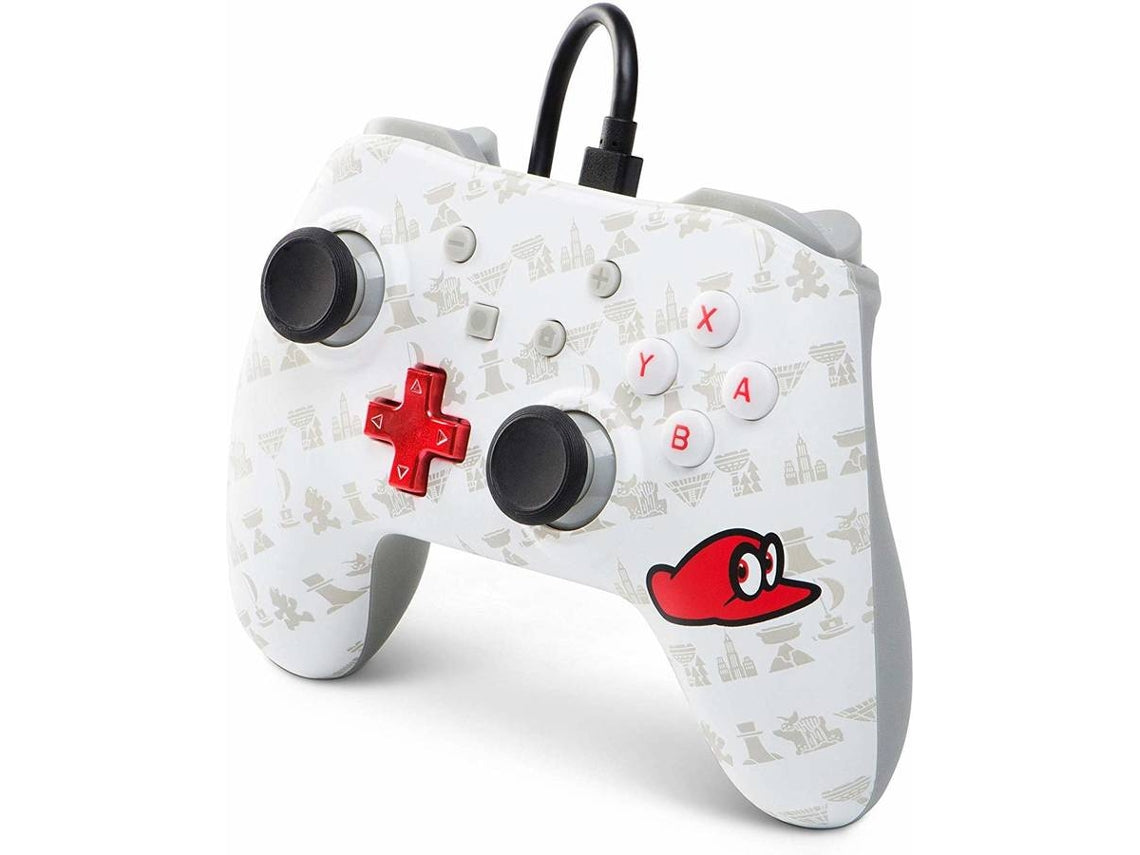 Comando PowerA Super Mario Odyssey Nintendo Switch USADO ( Imagem 3 de 4 ) - Preview