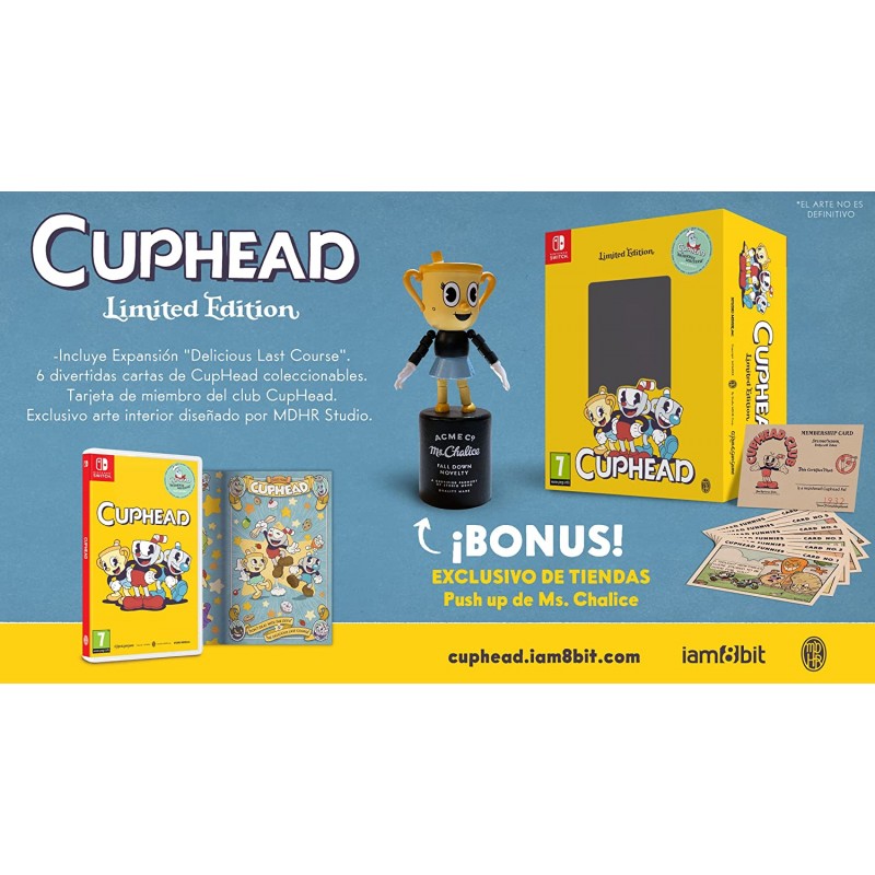 Cuphead - Limited Edition Nintendo Switch ( Imagem 4 de 5 ) - Preview