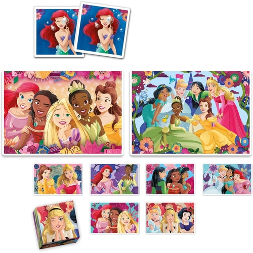 Jogos 4 em 1 Princesas Edukit Clementoni ( Imagem 2 de 2 ) - Preview