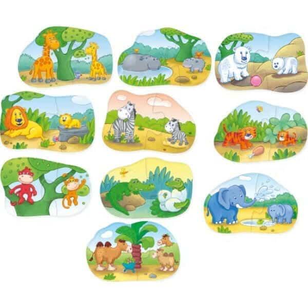 10 Puzzles Animais Bebés ( Imagem 2 de 2 ) - Preview