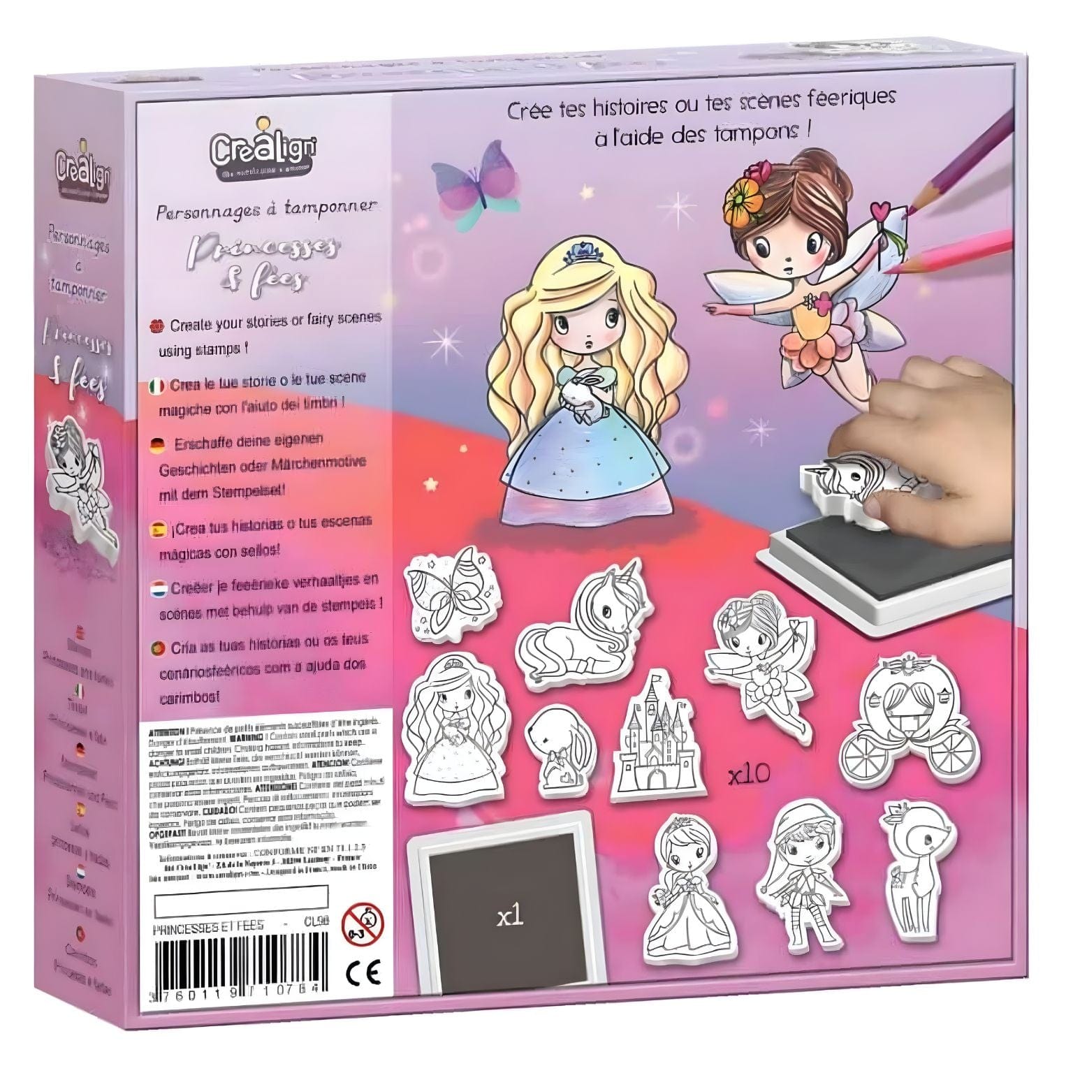Carimbos Princesas e Fadas ( Imagem 4 de 4 ) - Preview