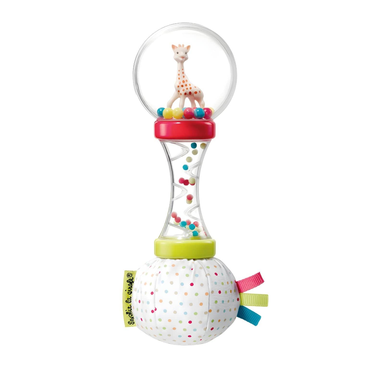 Chocalho Maracas multitextura Girafa Sofia ( Imagem 2 de 4 ) - Preview