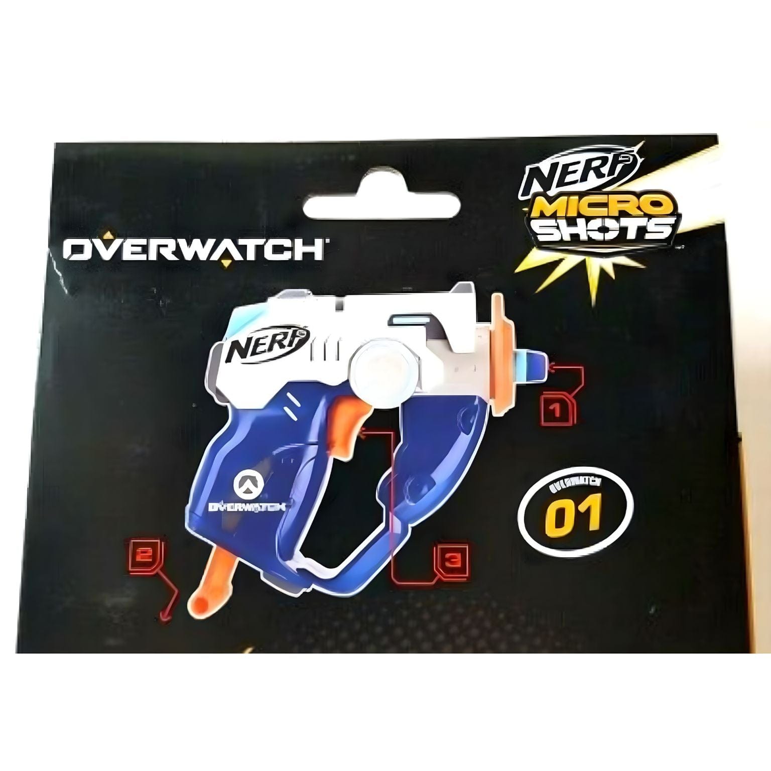 Nerf Microshots Overwatch Tracer ( Imagem 4 de 4 ) - Preview