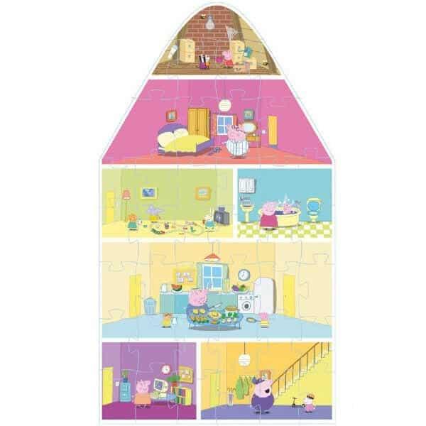 Puzzle Peppa Pig Casa ( Imagem 2 de 2 ) - Preview