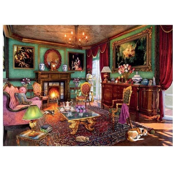 Puzzle Falcon 1000 pçs - The Drawing Room ( Imagem 2 de 2 ) - Preview