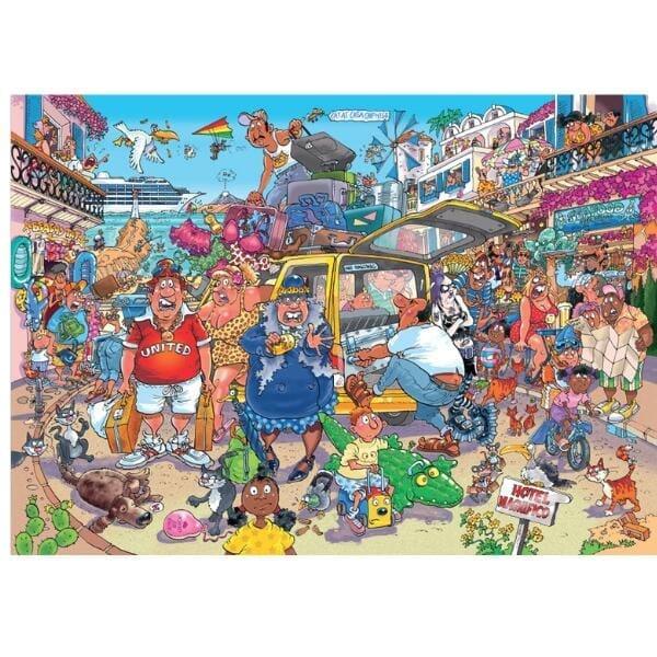 Puzzle Wasgij? 1000 pçs - Holiday Fiasco! ( Imagem 2 de 2 ) - Preview