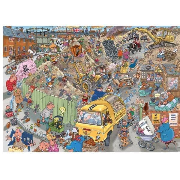 Puzzle Wasgij? 1000 pçs - Trip to the Tip! ( Imagem 2 de 2 ) - Preview