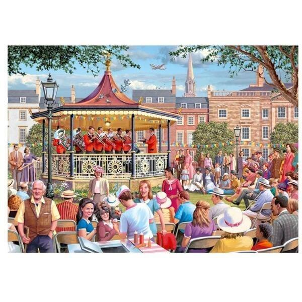 Puzzle Falcon 1000 pçs - The Bandstand ( Imagem 2 de 2 ) - Preview