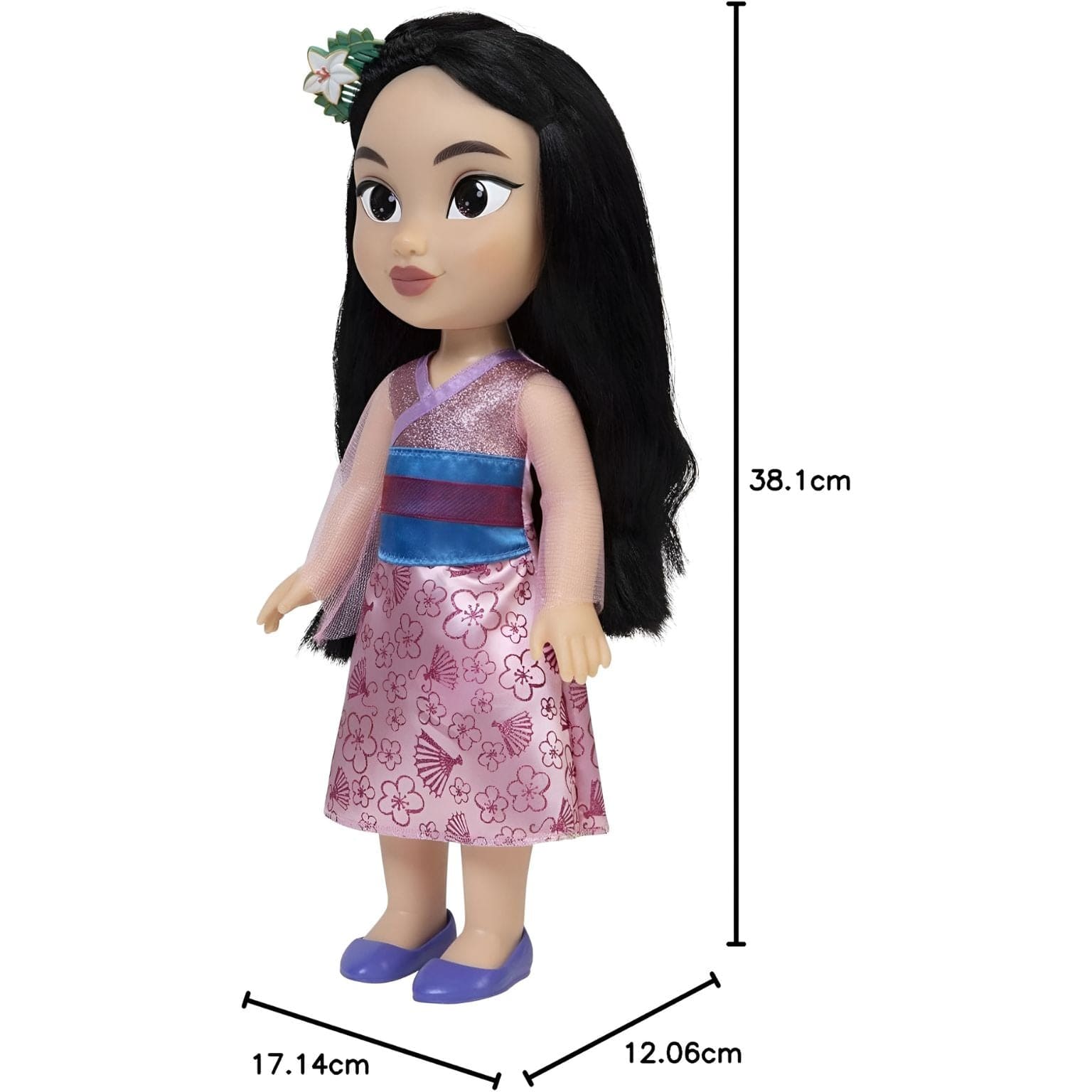 Princesa Disney 38 cm - Mulan ( Imagem 4 de 4 ) - Preview