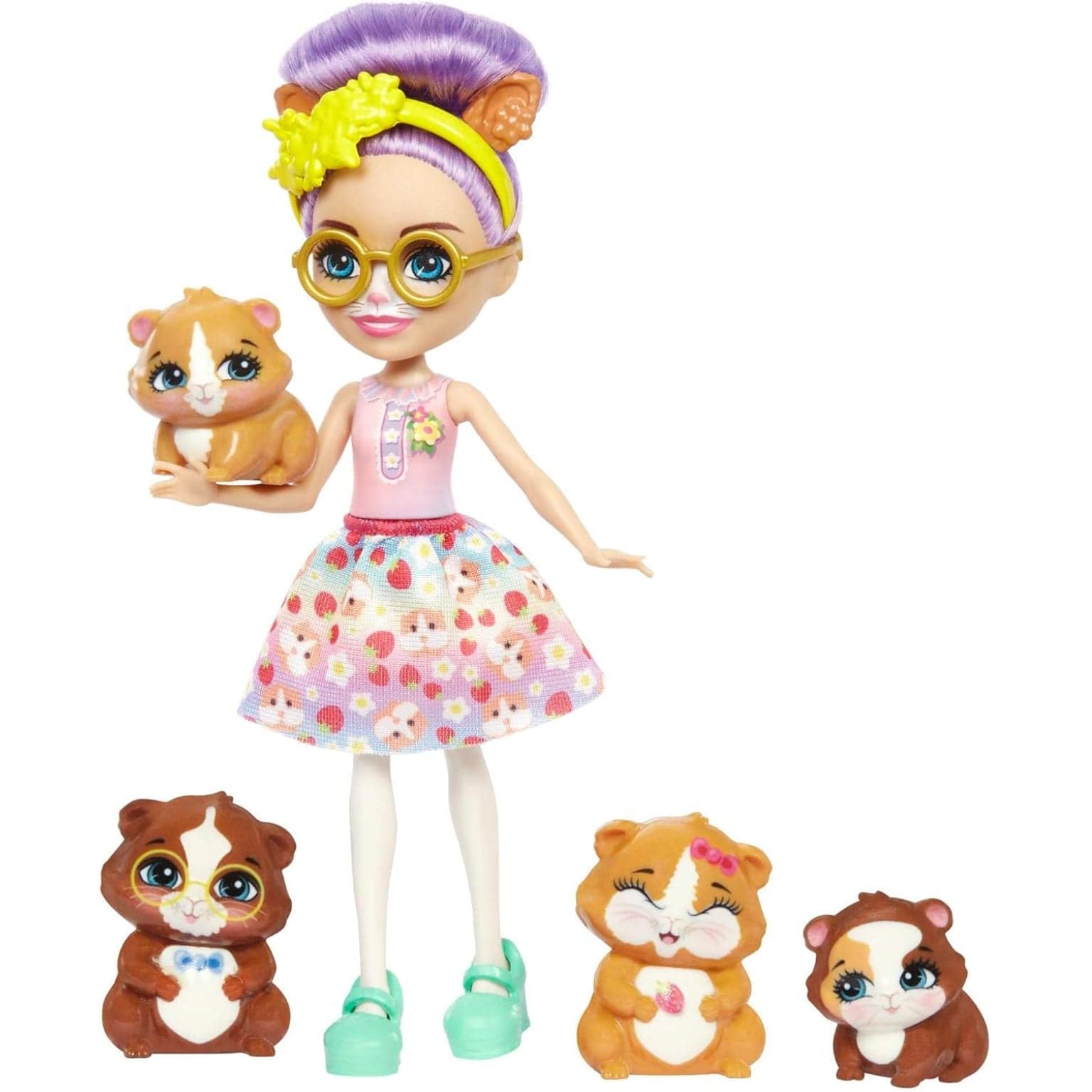 Enchantimals City - Tails Glee e Família Guinea Pig ( Imagem 3 de 4 ) - Preview