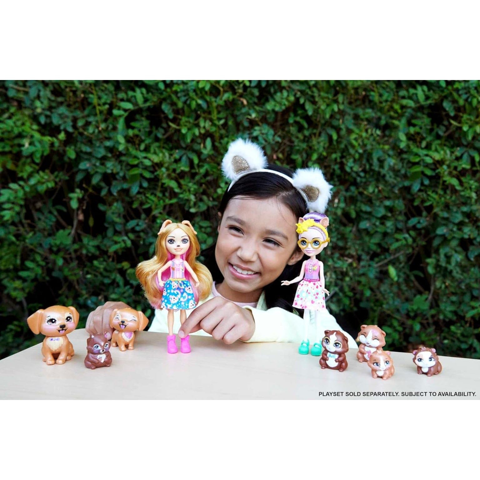 Enchantimals City - Tails Glee e Família Guinea Pig ( Imagem 4 de 4 ) - Preview