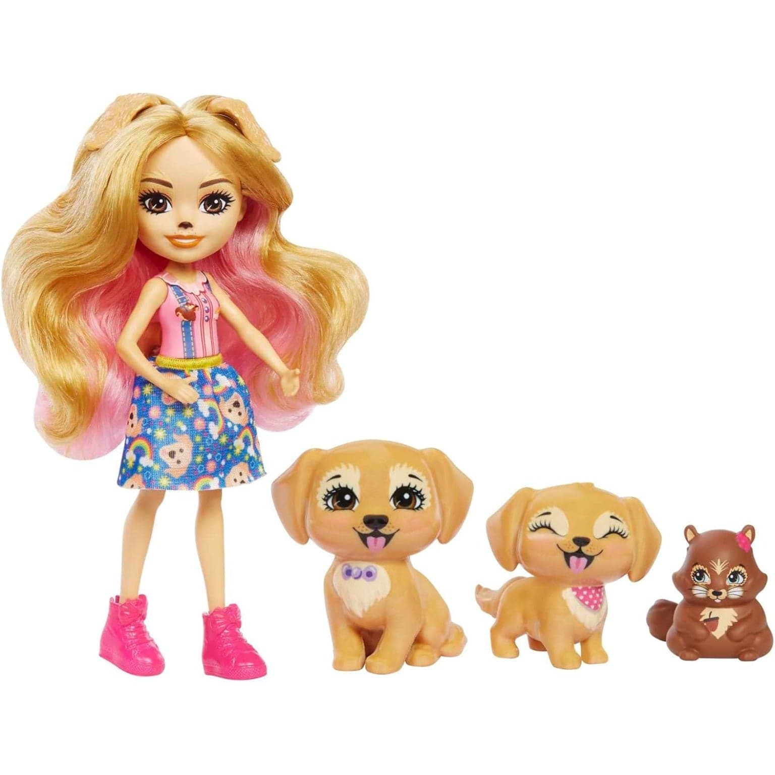 Enchantimals City - Tails Gerika e Família de Golden Retriever ( Imagem 2 de 4 ) - Preview