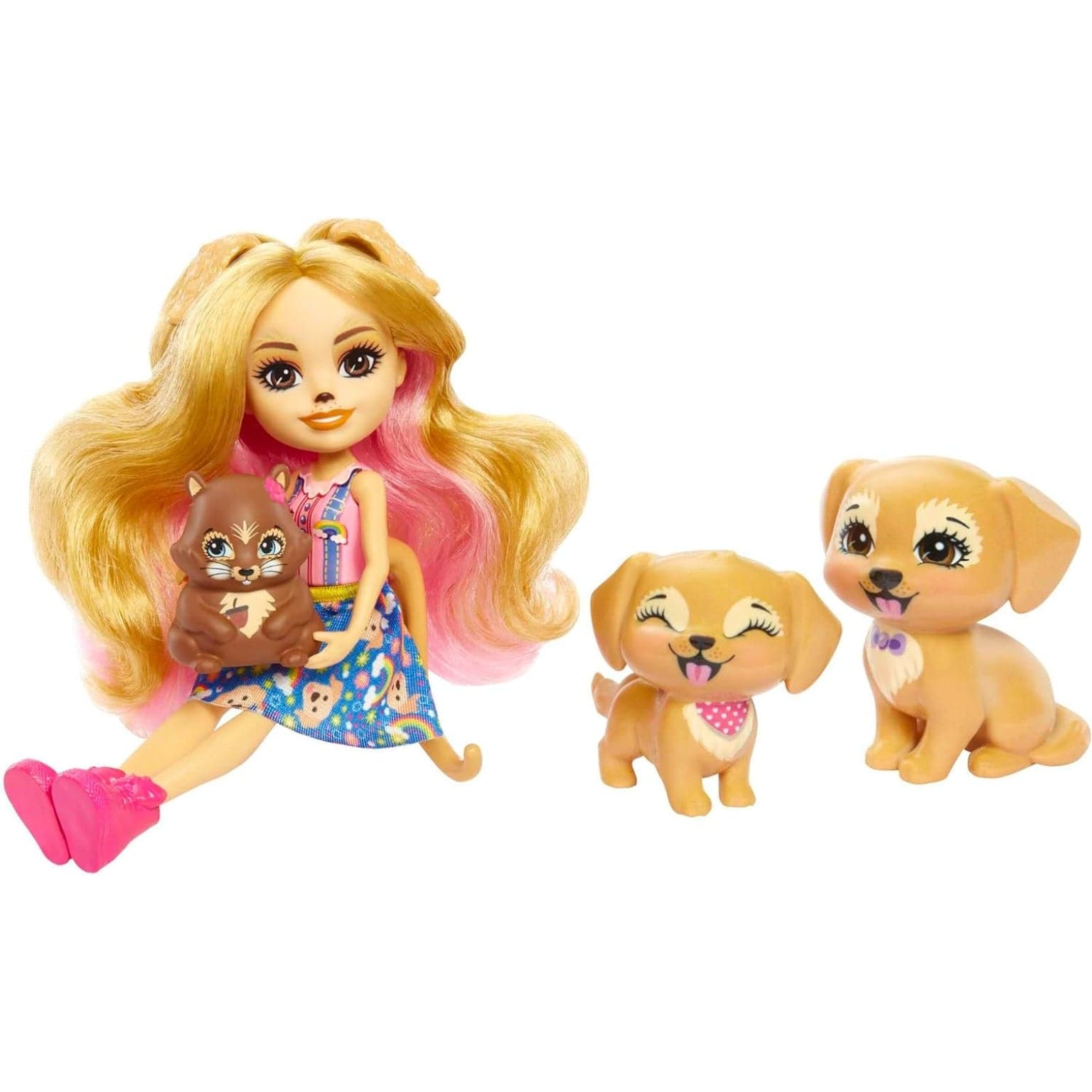 Enchantimals City - Tails Gerika e Família de Golden Retriever ( Imagem 3 de 4 ) - Preview
