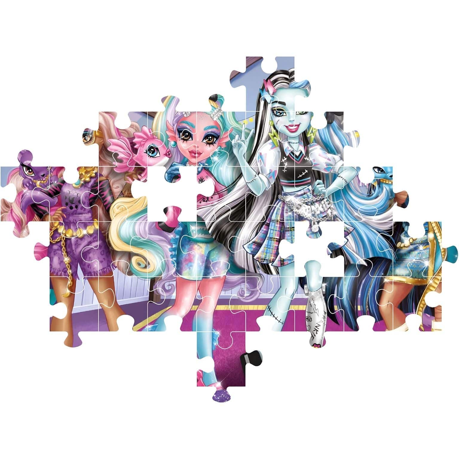 Puzzle Monster High 104 pcs ( Imagem 3 de 4 ) - Preview