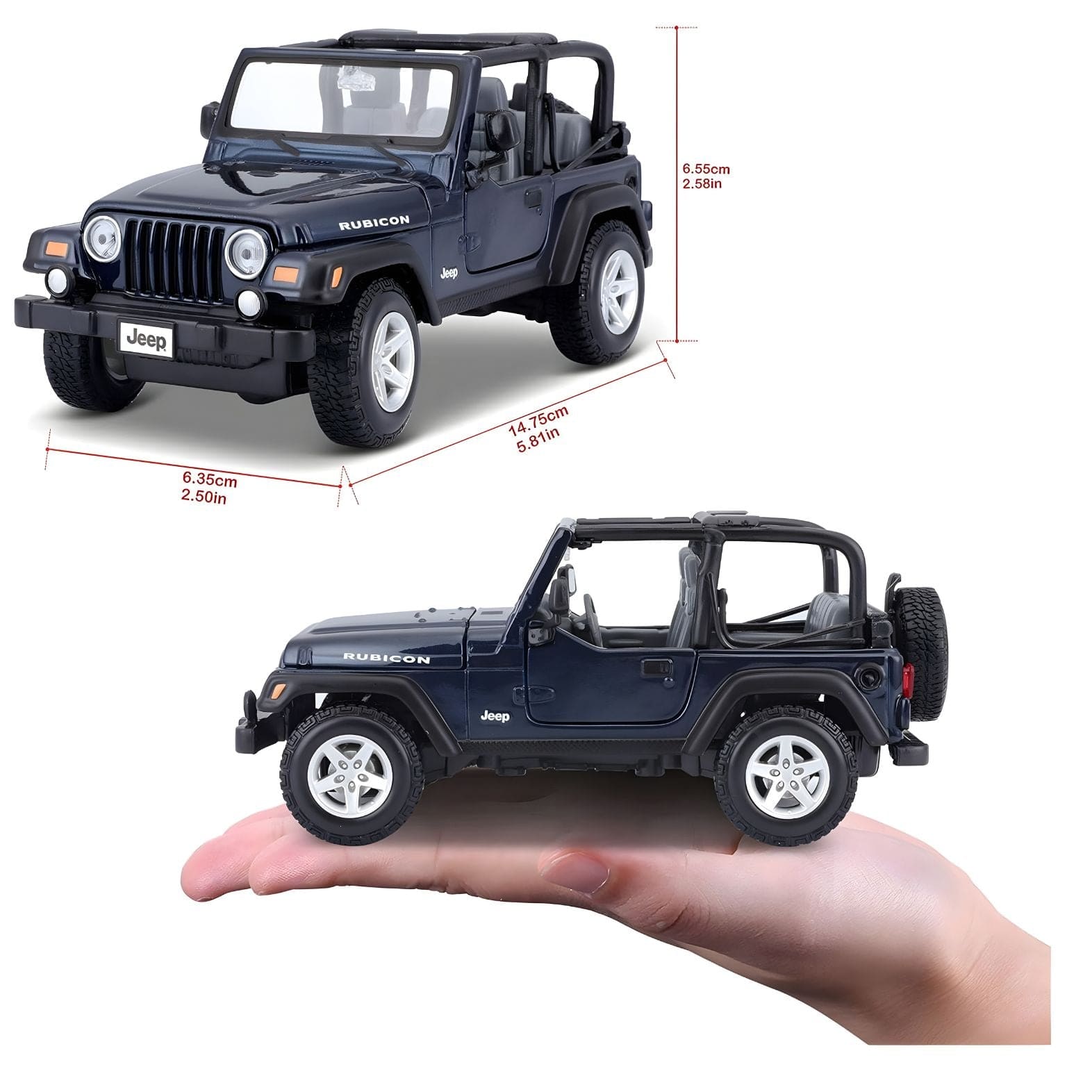 Jeep Wrangler Rubicon Azul ( Imagem 4 de 4 ) - Preview