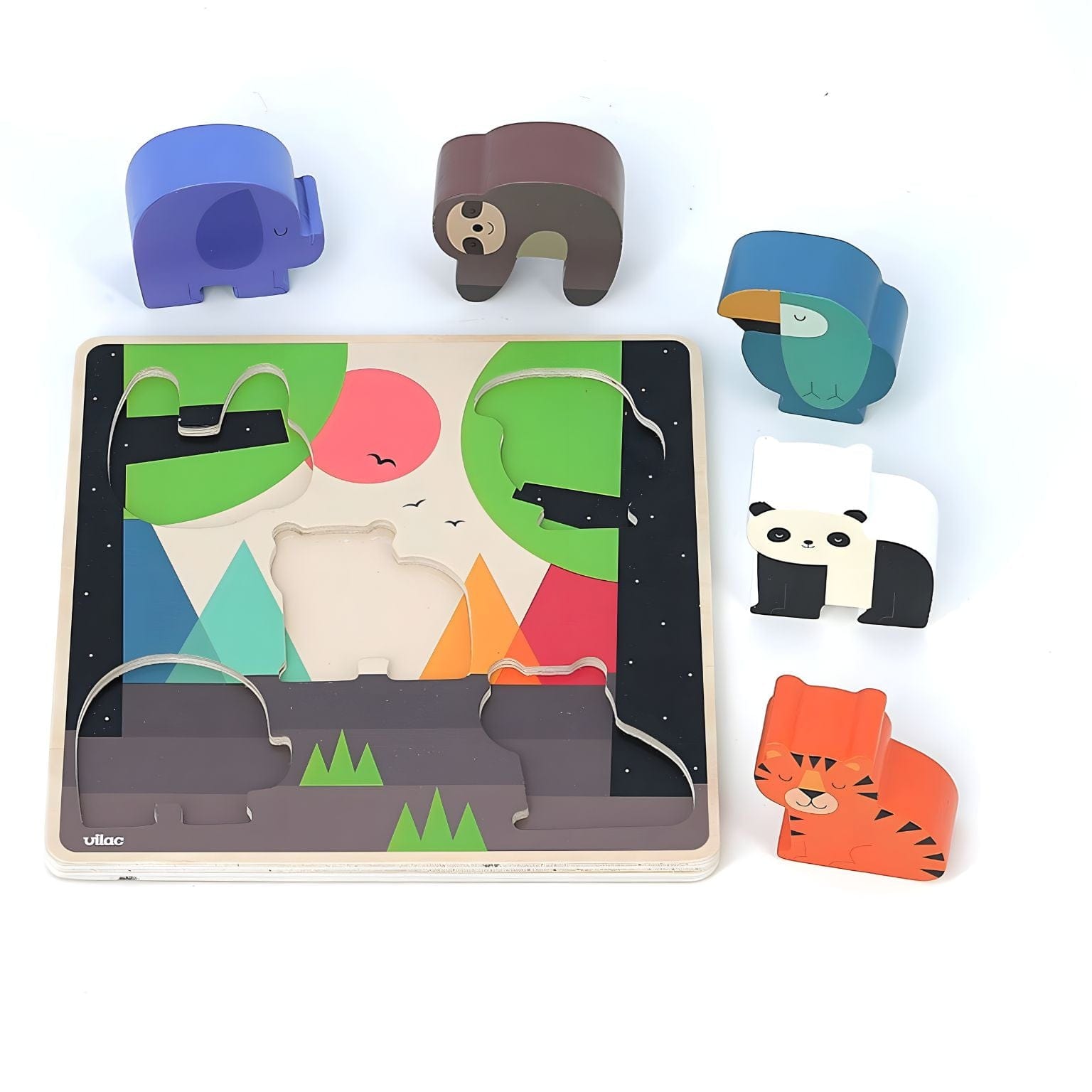 Puzzle sonoro Animais da Selva ( Imagem 2 de 4 ) - Preview