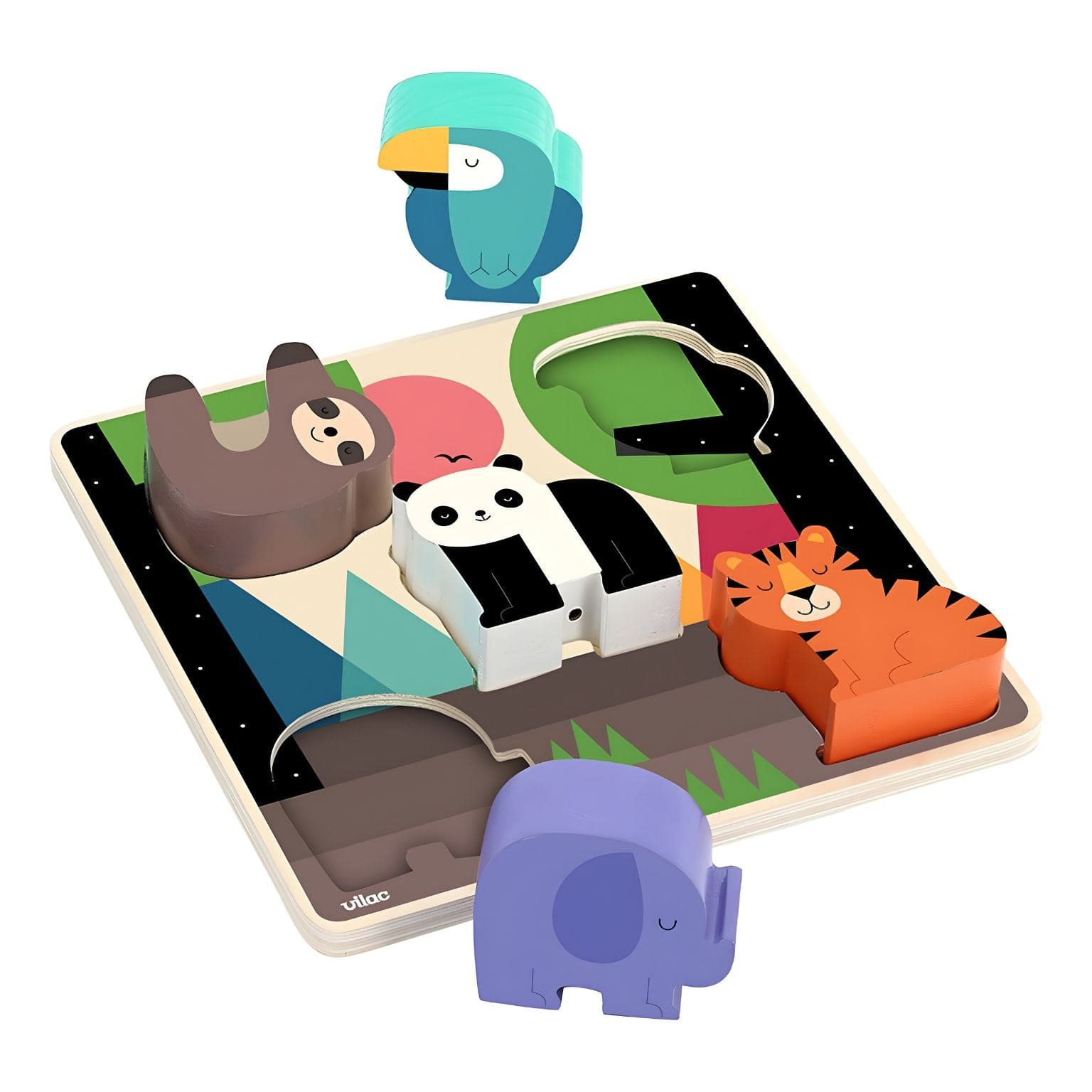 Puzzle sonoro Animais da Selva ( Imagem 3 de 4 ) - Preview