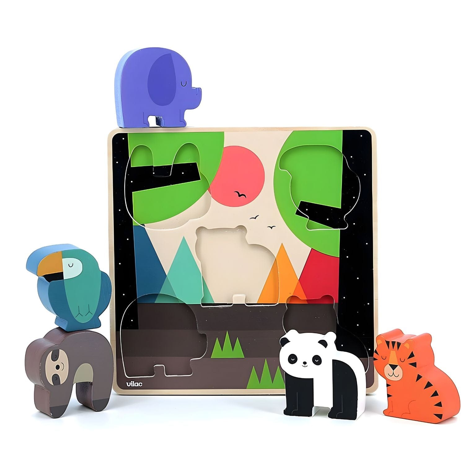 Puzzle sonoro Animais da Selva ( Imagem 4 de 4 ) - Preview