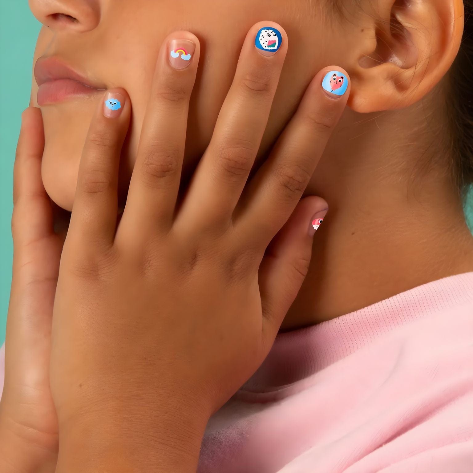 Autocolantes para as unhas - Unicórnio Lily ( Imagem 4 de 4 ) - Preview